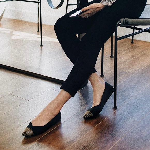 Rothy’s licorice with metallic point, 8.5 - Picture 13 of 14